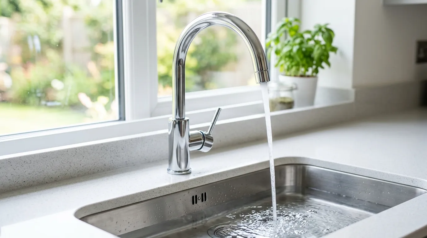 Local Plumbing Master Pros same day plumber fixing a faucet in Wayne, OK